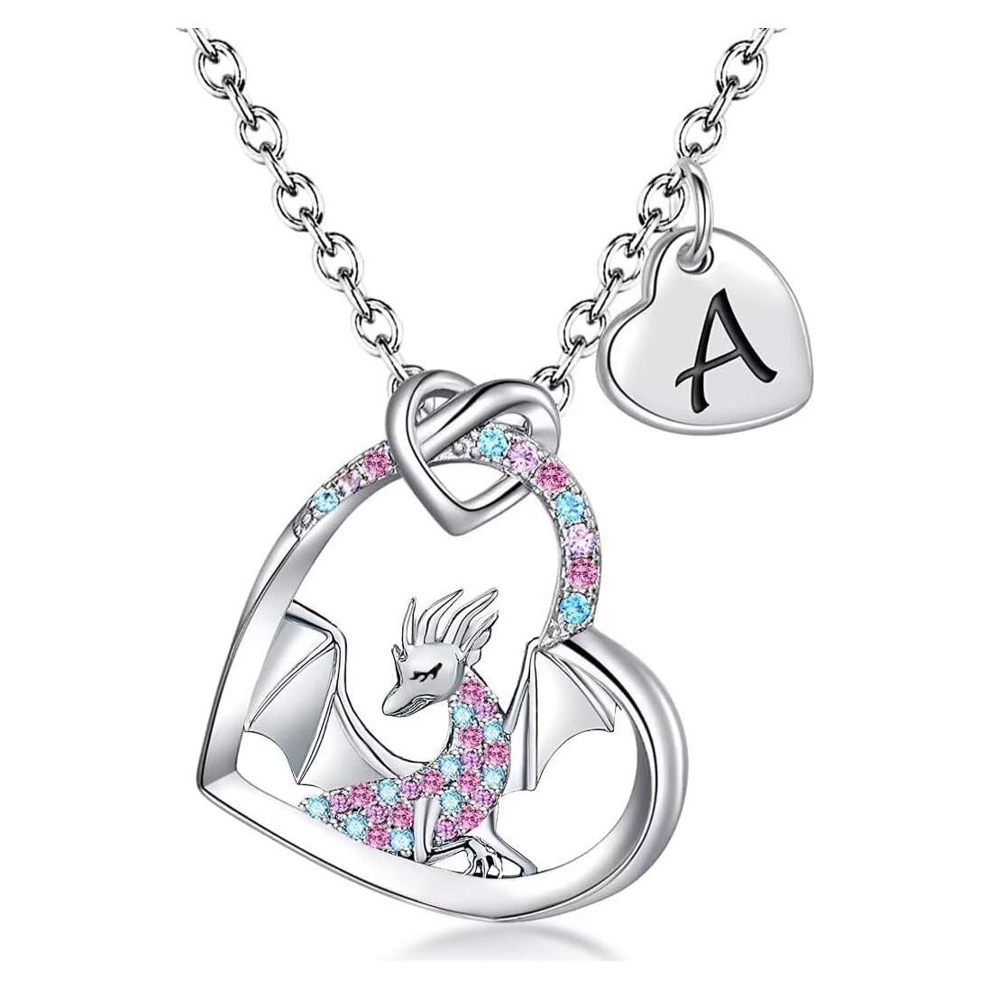 Collar de Dragón Arcoíris para Niñas - Joyería Inicial