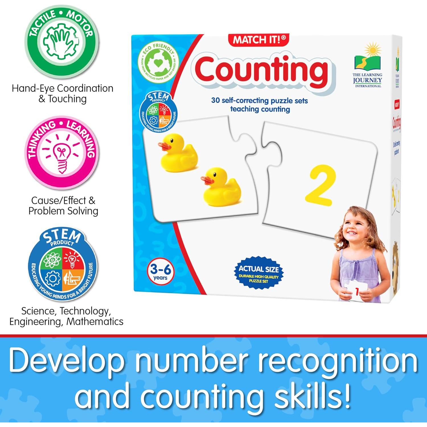 Rompecabezas Autocorrectores El Viaje del Aprendizaje 30 Piezas