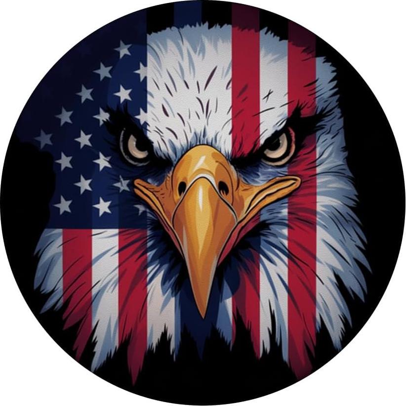 PopSockets Adhesivo PopGrip Águila Calva Americana 10.9x8.6cm