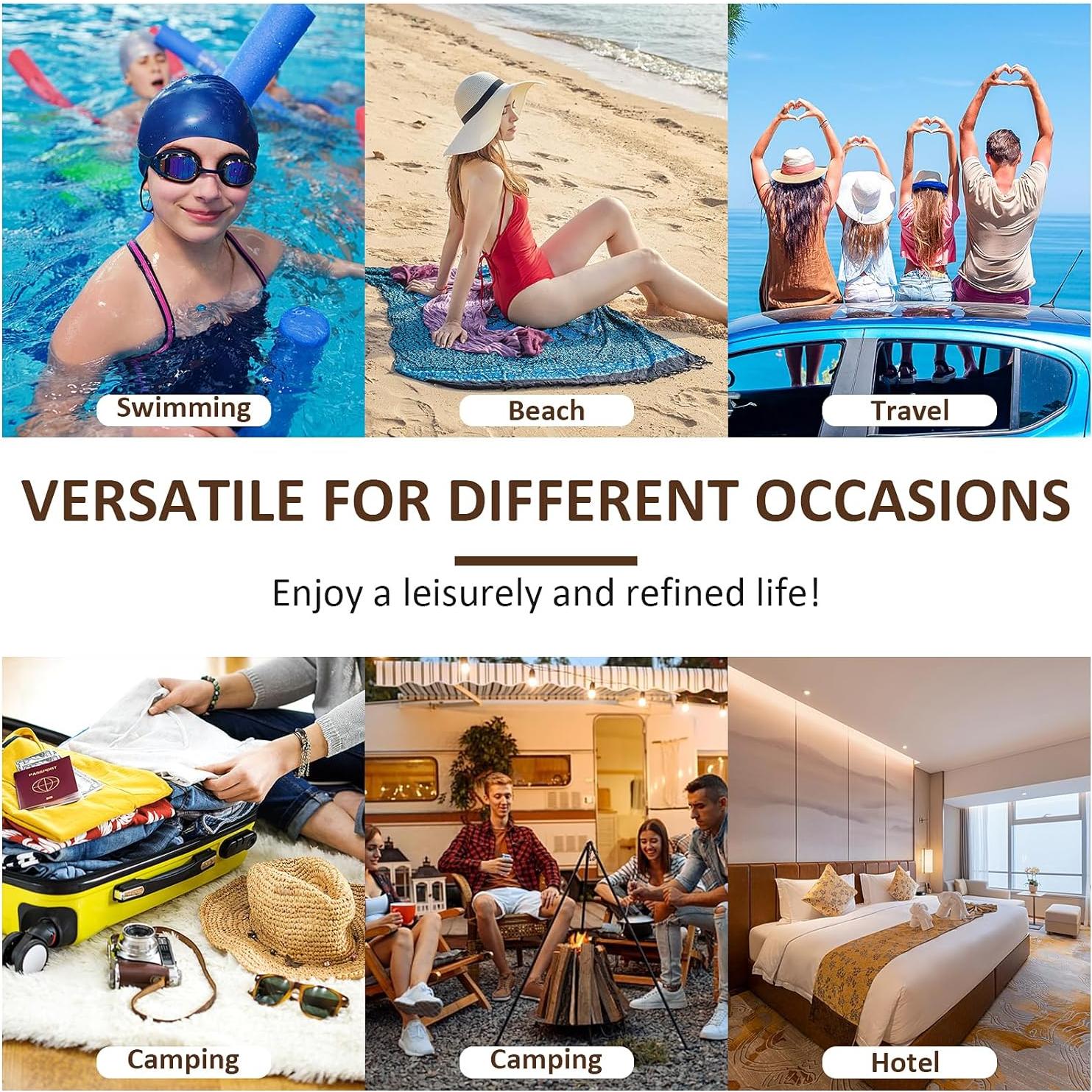 Paquete de 6 Botellas de Viaje Wowang 100ml Aprobadas por TSA