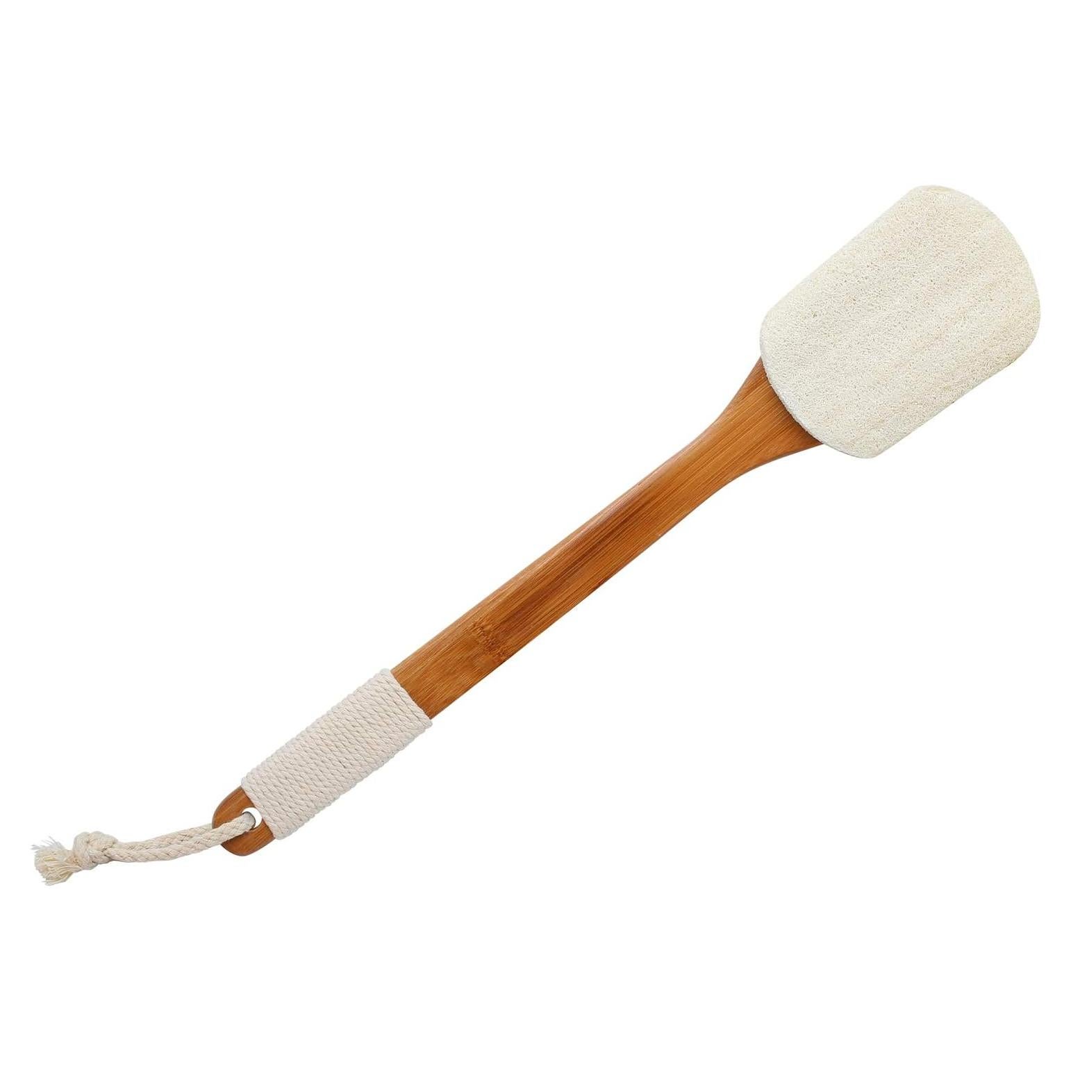 Cepillo de Espalda Leotruny Lufa Natural 43 cm Mango Largo