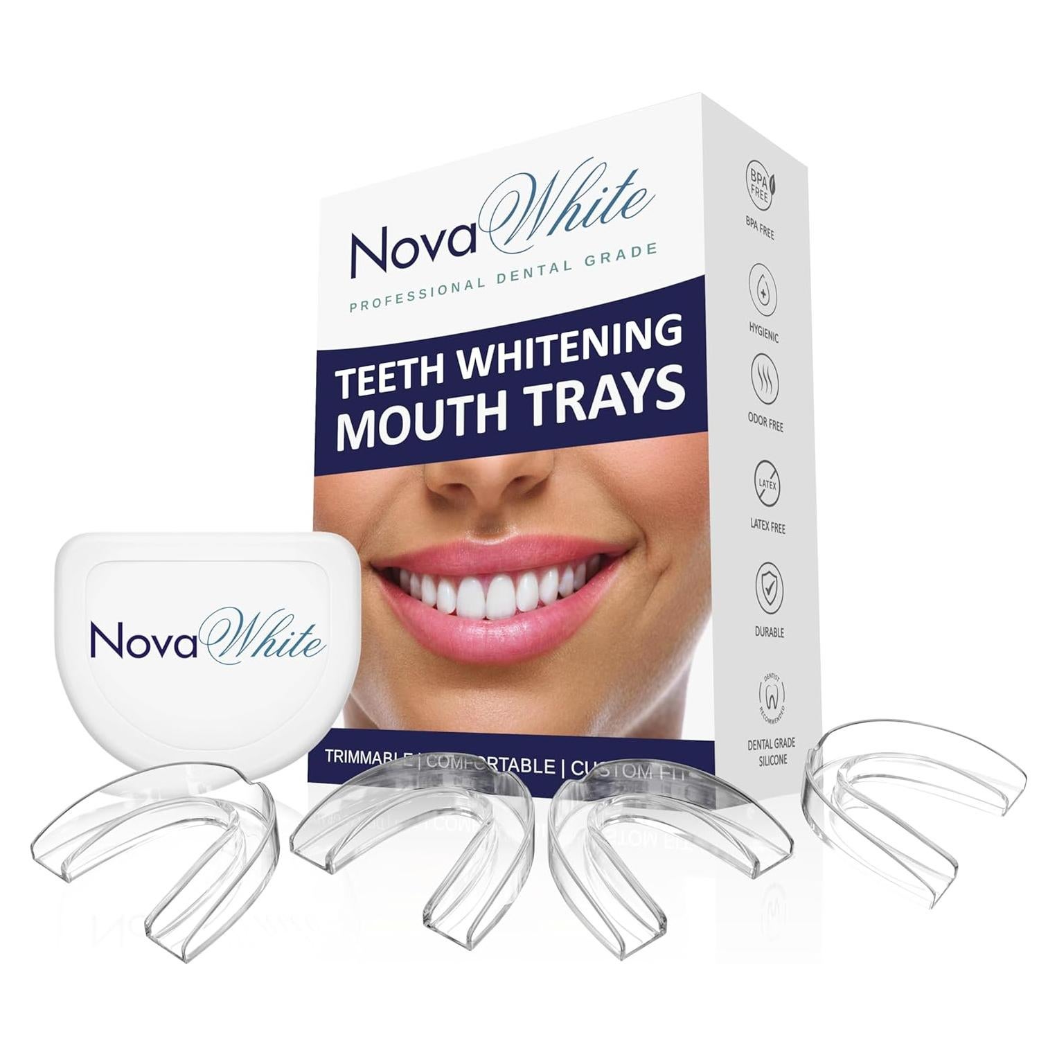 Bandejas Bucales Moldeables NovaWhite para Blanquear Dientes