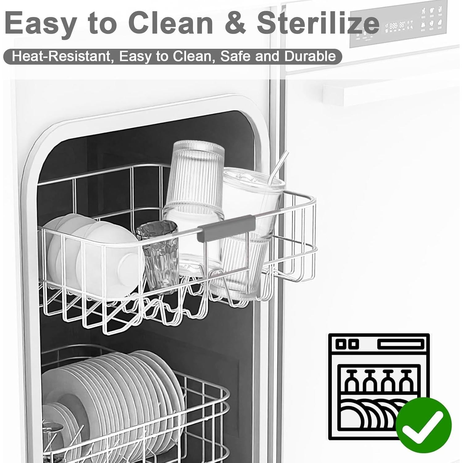 Set de 2 Tazas de Vidrio 550ml Luiaiog con Tapas y Popotes