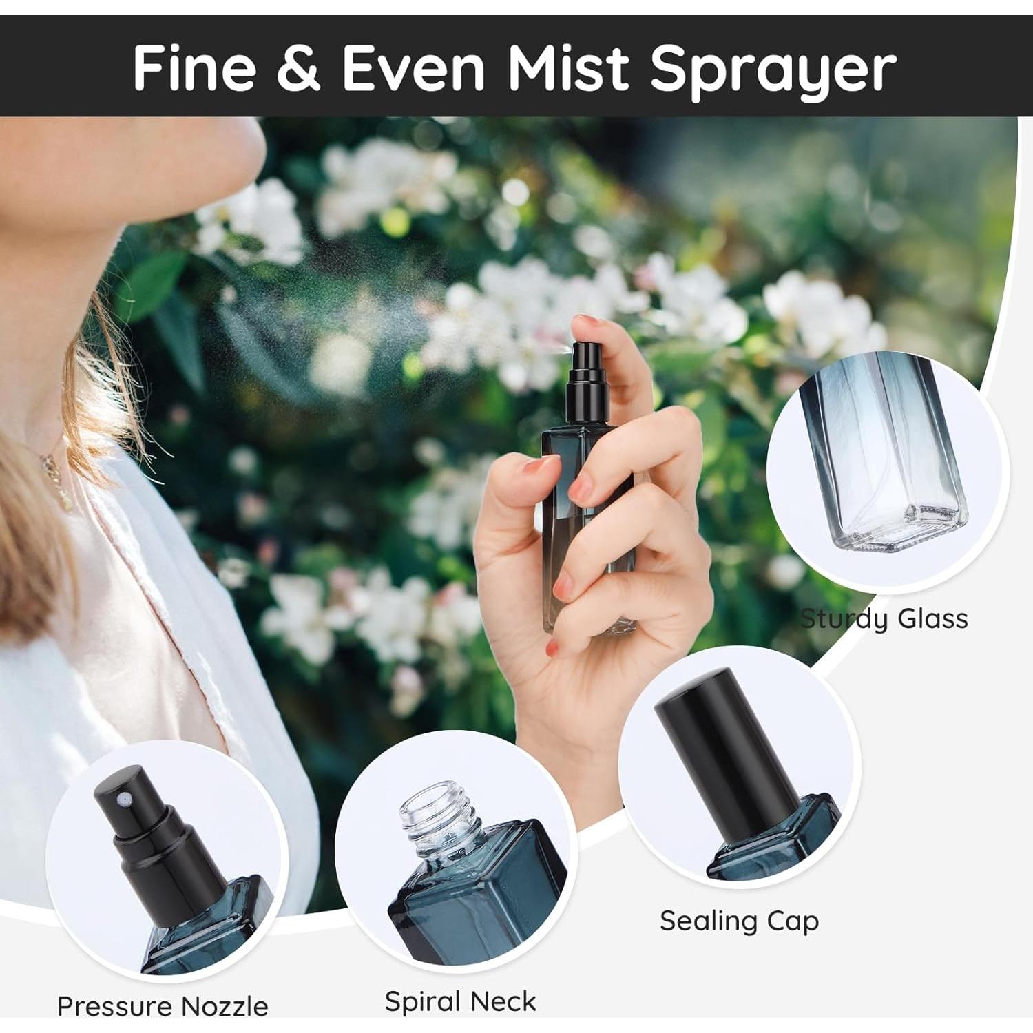 Conjunto de 5 Botellas de Perfume Segbeauty 20ML Azul Gradiente