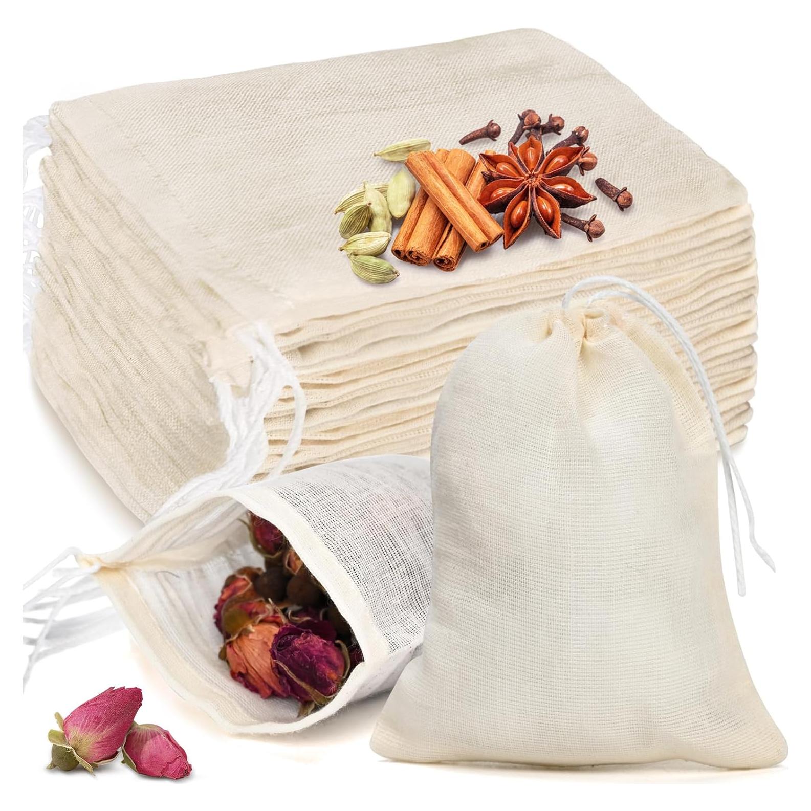 20 Bolsas de Muselina HyozorGo 10.16x7.62 cm Reutilizables