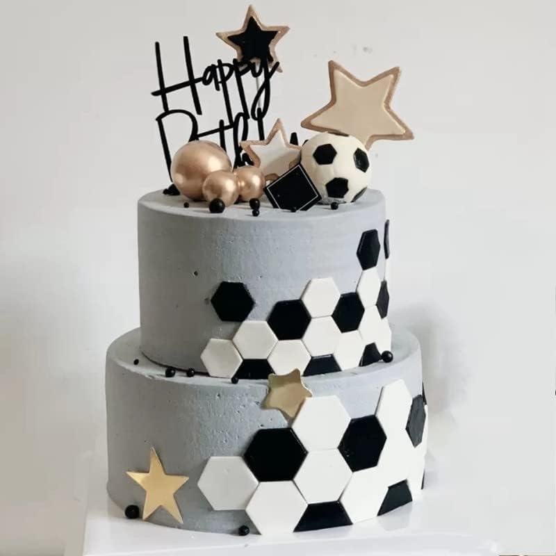 Cortador de Galletas de Fútbol SUNKOOL - 4 Piezas Antiadherente