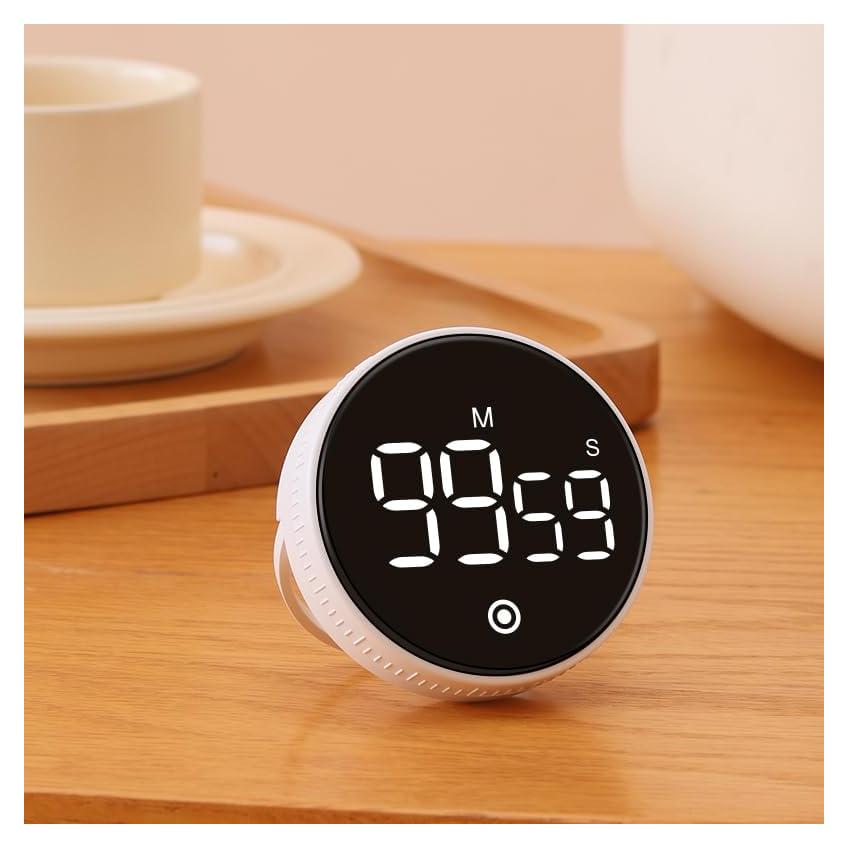 Temporizador Digital NVCVIDS F2 Recargable con Pantalla LED