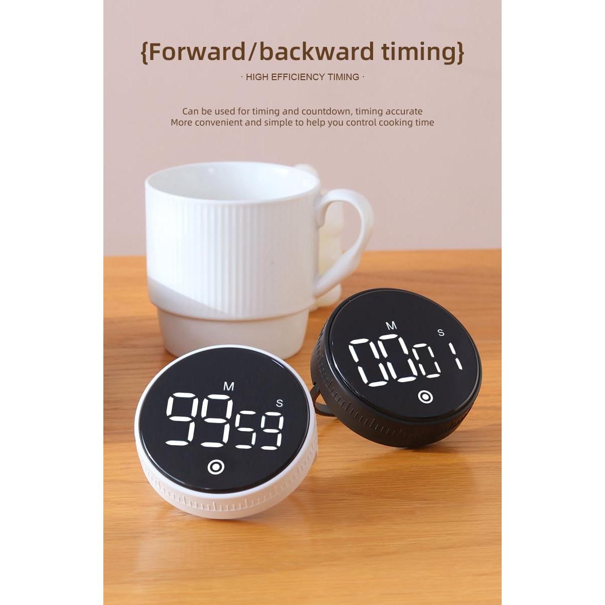 Temporizador Digital NVCVIDS F2 Recargable con Pantalla LED