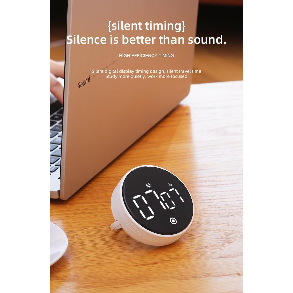 Temporizador Digital NVCVIDS F2 Recargable con Pantalla LED