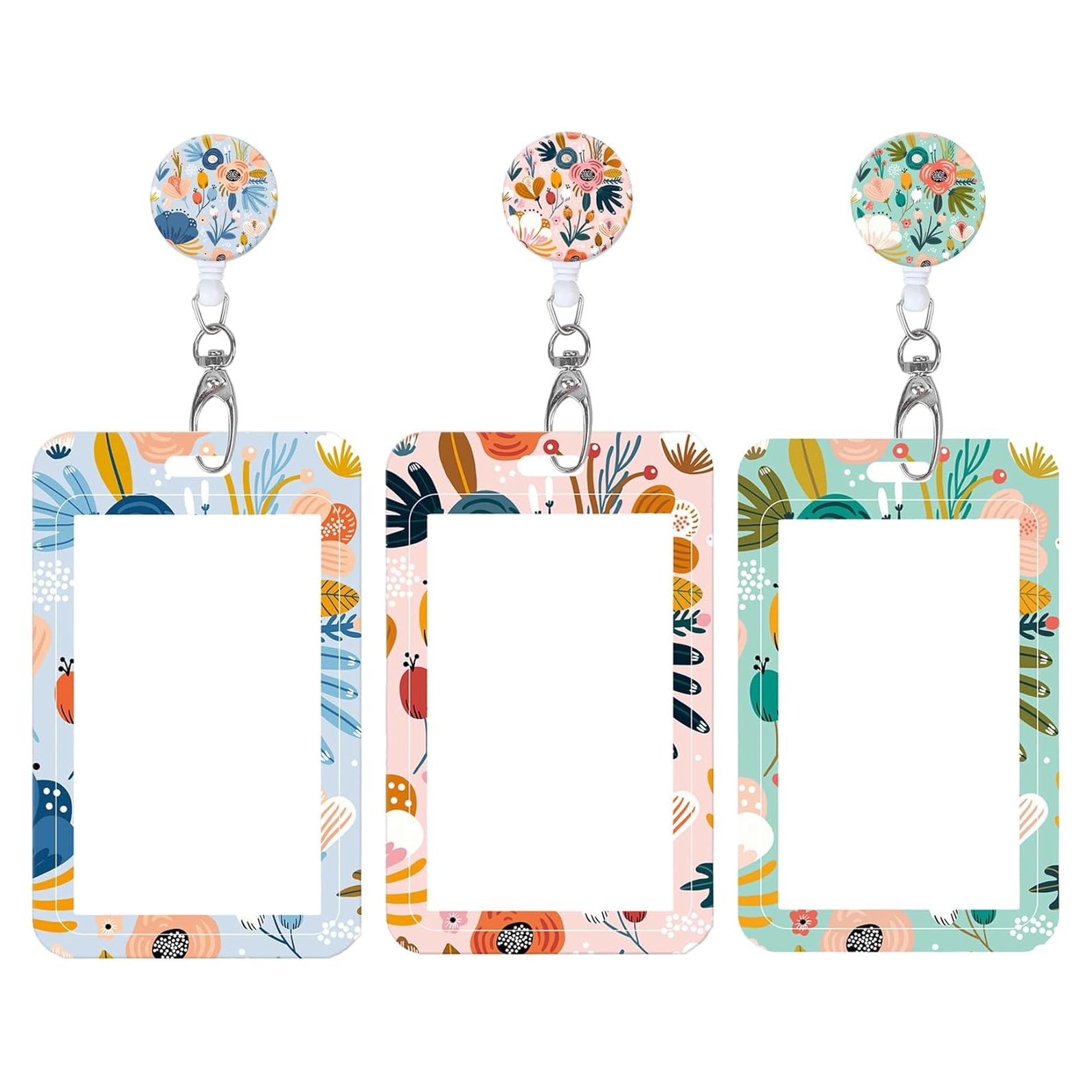 Paquete de 3 Carretes de Insignia Retráctiles BILLTEFUL