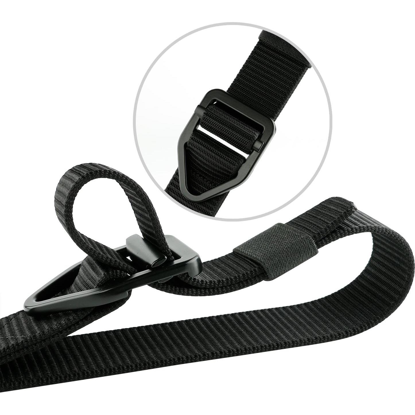 Cinturón Táctico JASGOOD de Nylon Ajustable para Hombre