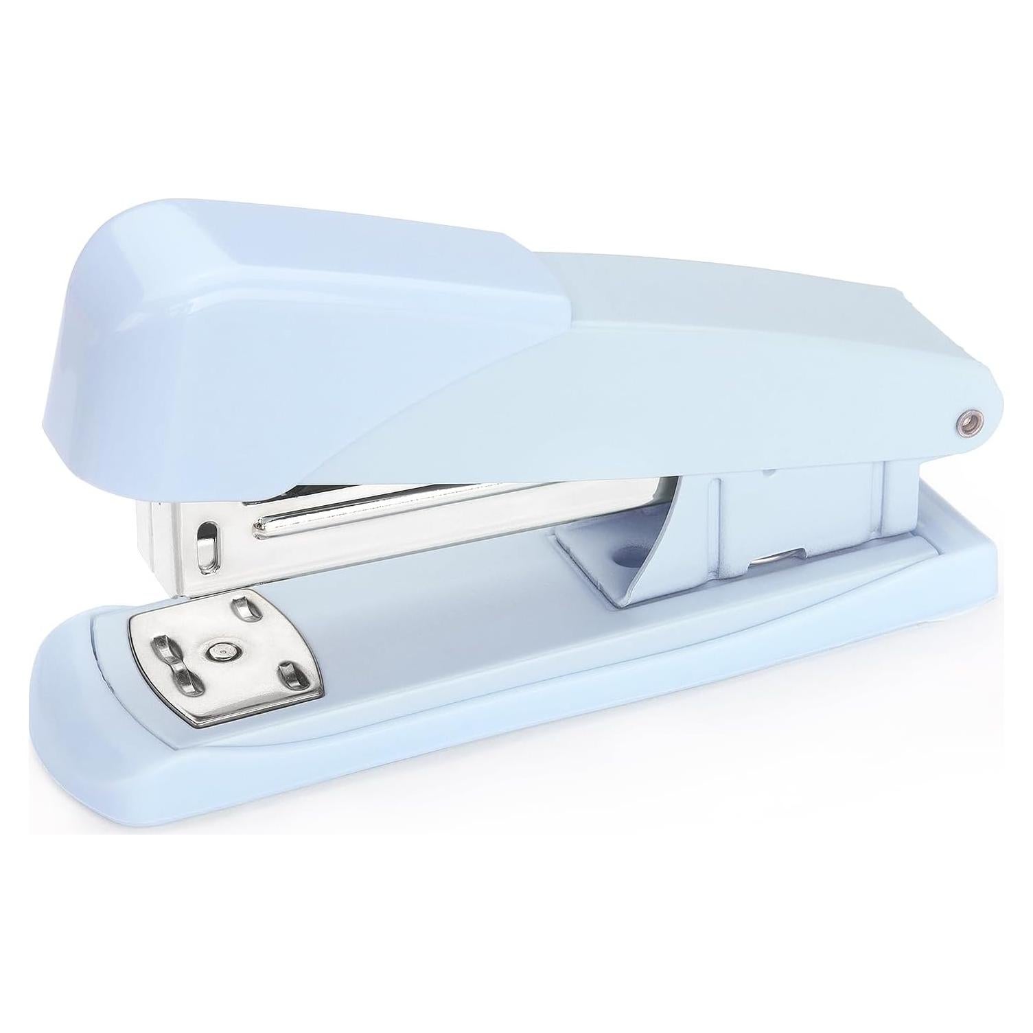 Grapadora de Oficina Tamaki Azul Metálica 20 Hojas