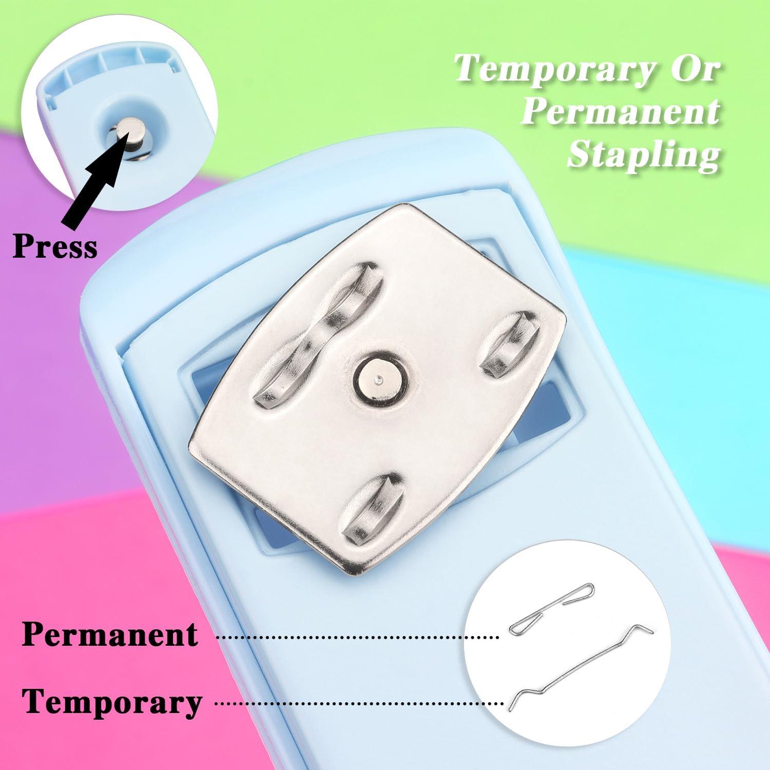 Grapadora de Oficina Tamaki Azul Metálica 20 Hojas