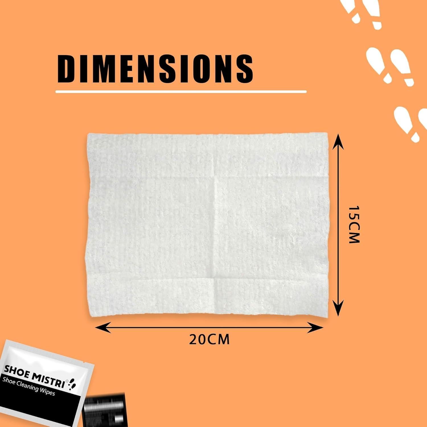 Toallitas de Limpieza para Zapatos Shoe Mistri - Paquete de 20