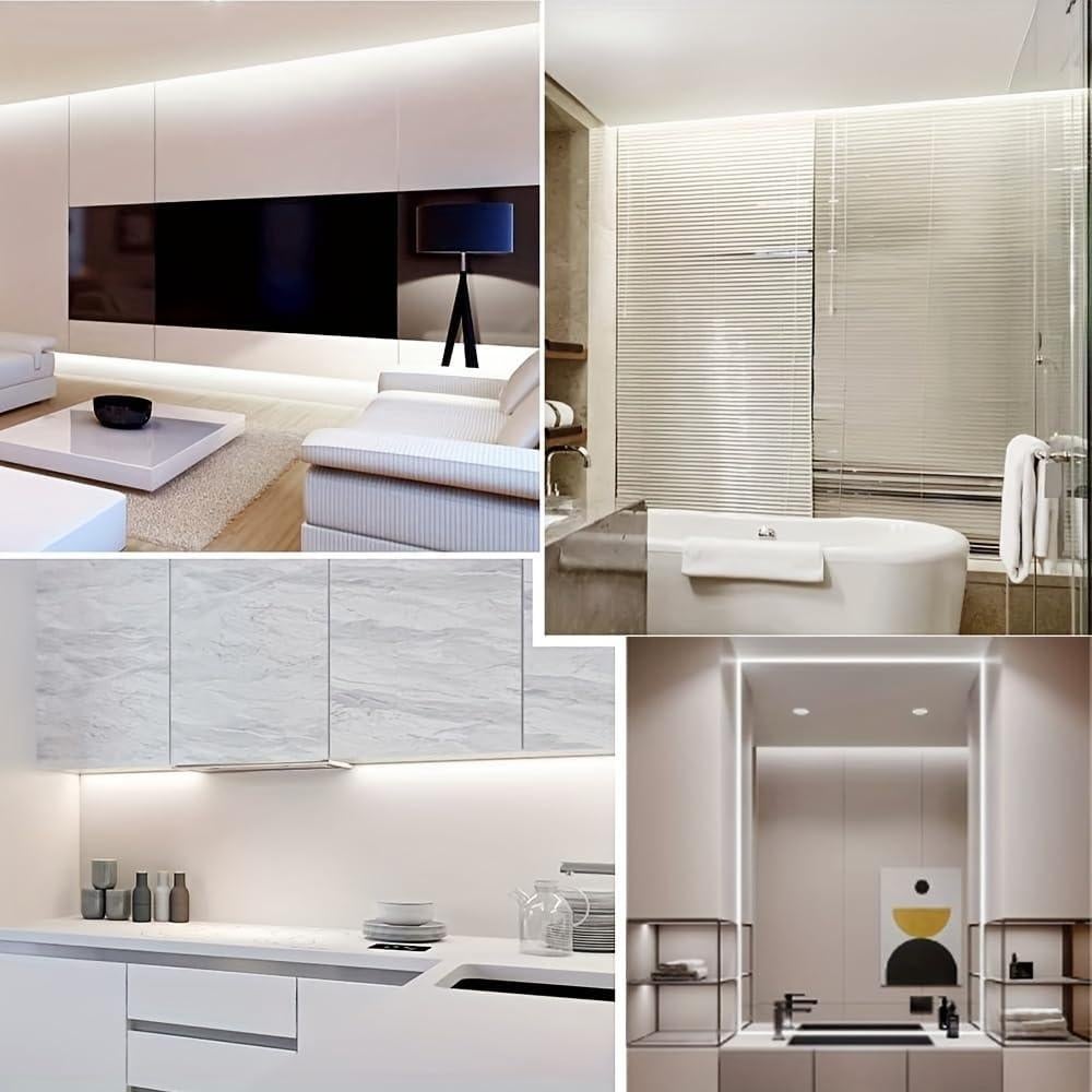 Tira de Luz LED COB 1m LFKJ Blanca 6000K USB con Controlador