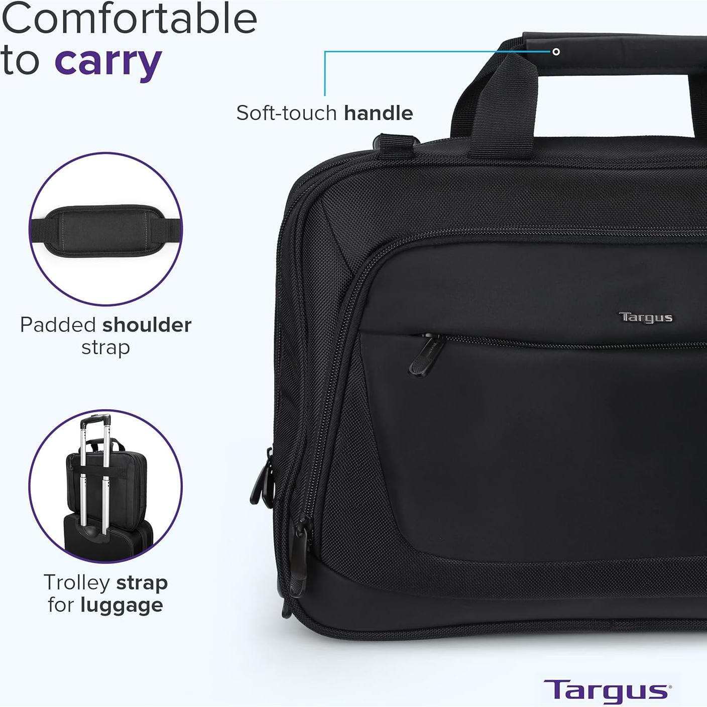 Maletín Targus CityLite para Laptop 15.6" Negro
