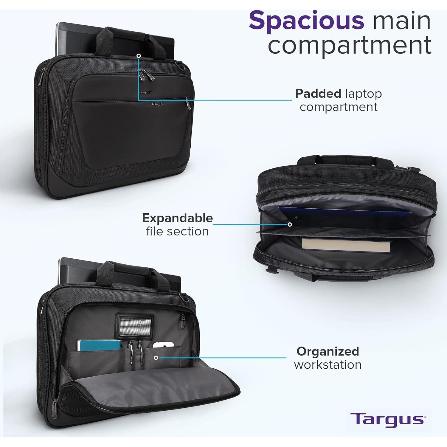 Maletín Targus CityLite para Laptop 15.6" Negro