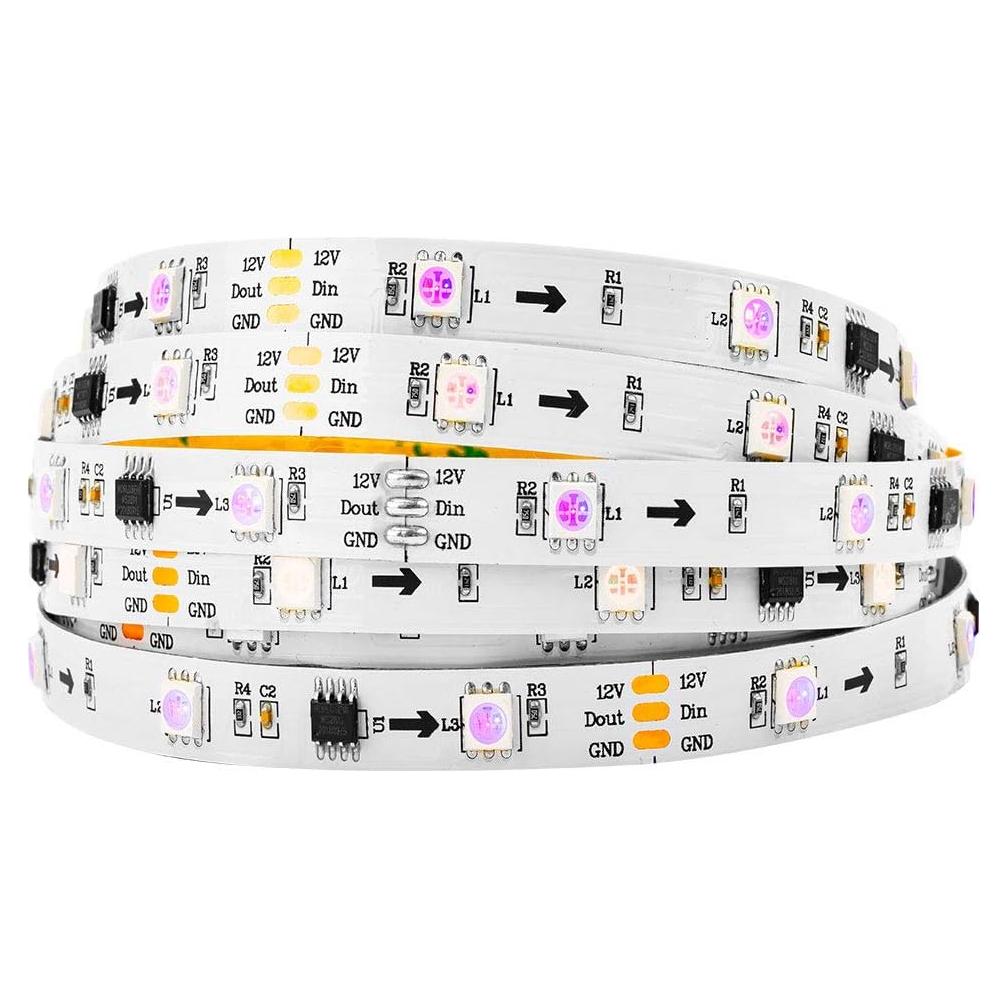 Tira LED RGB BTF-LIGHTING WS2811 5m 30LEDs/m DC12V