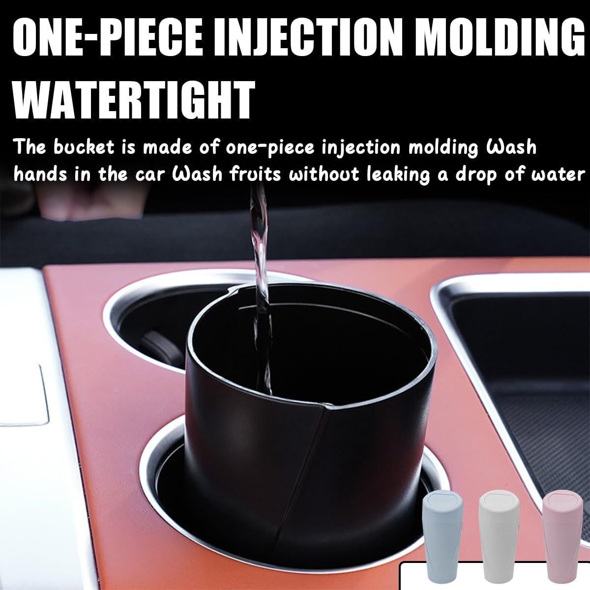 Basurero de Auto Osilly con Tapa, Portátil y a Prueba de Fugas