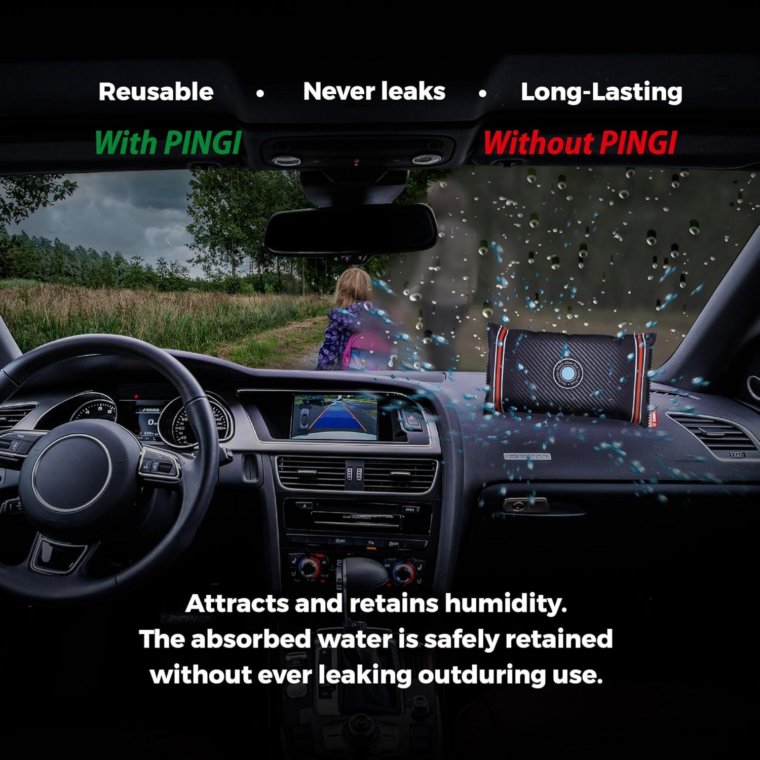 Deshumidificador de Coche Zarpax LV-A300 - 299g Reutilizable