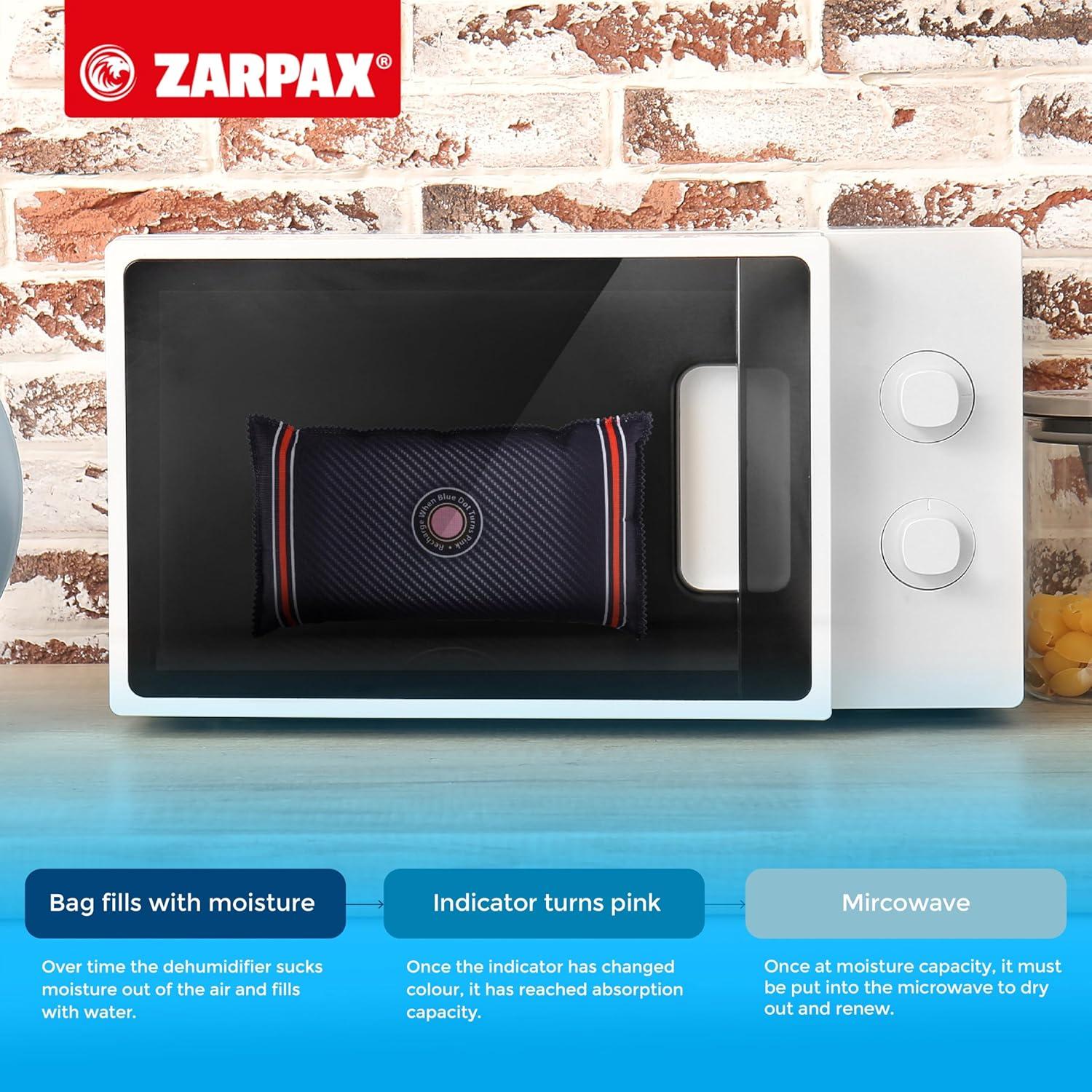 Deshumidificador de Coche Zarpax LV-A300 - 299g Reutilizable