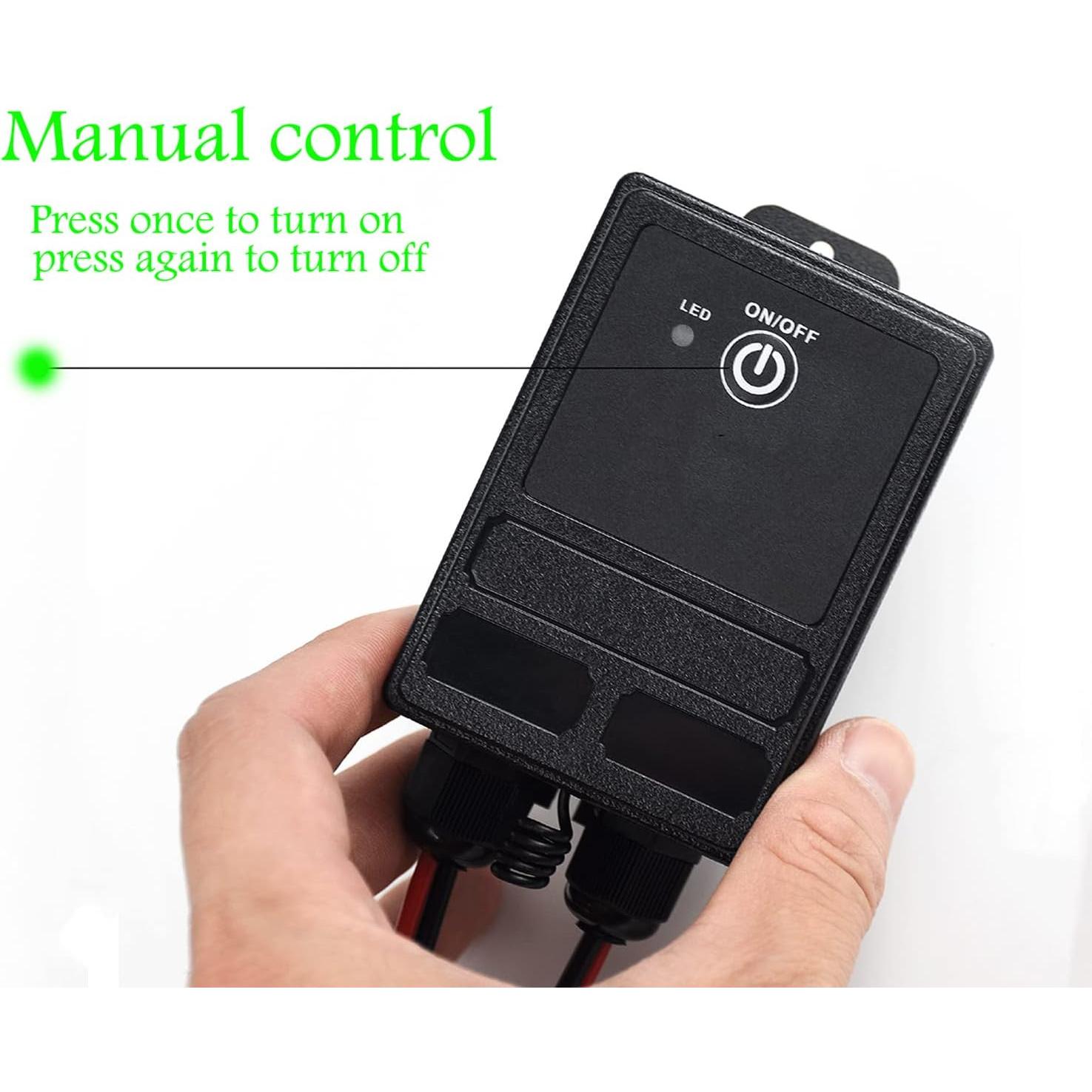 Interruptor Remoto Inalámbrico ZHOFONET IP65 40A DC12V-72V