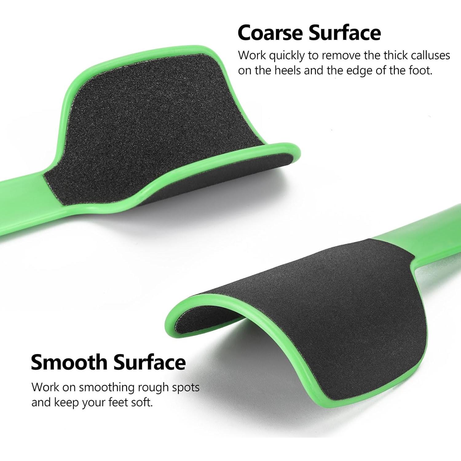 Lima Curvada para Pies BTYMS 2 Pcs Doble Cara Exfoliador