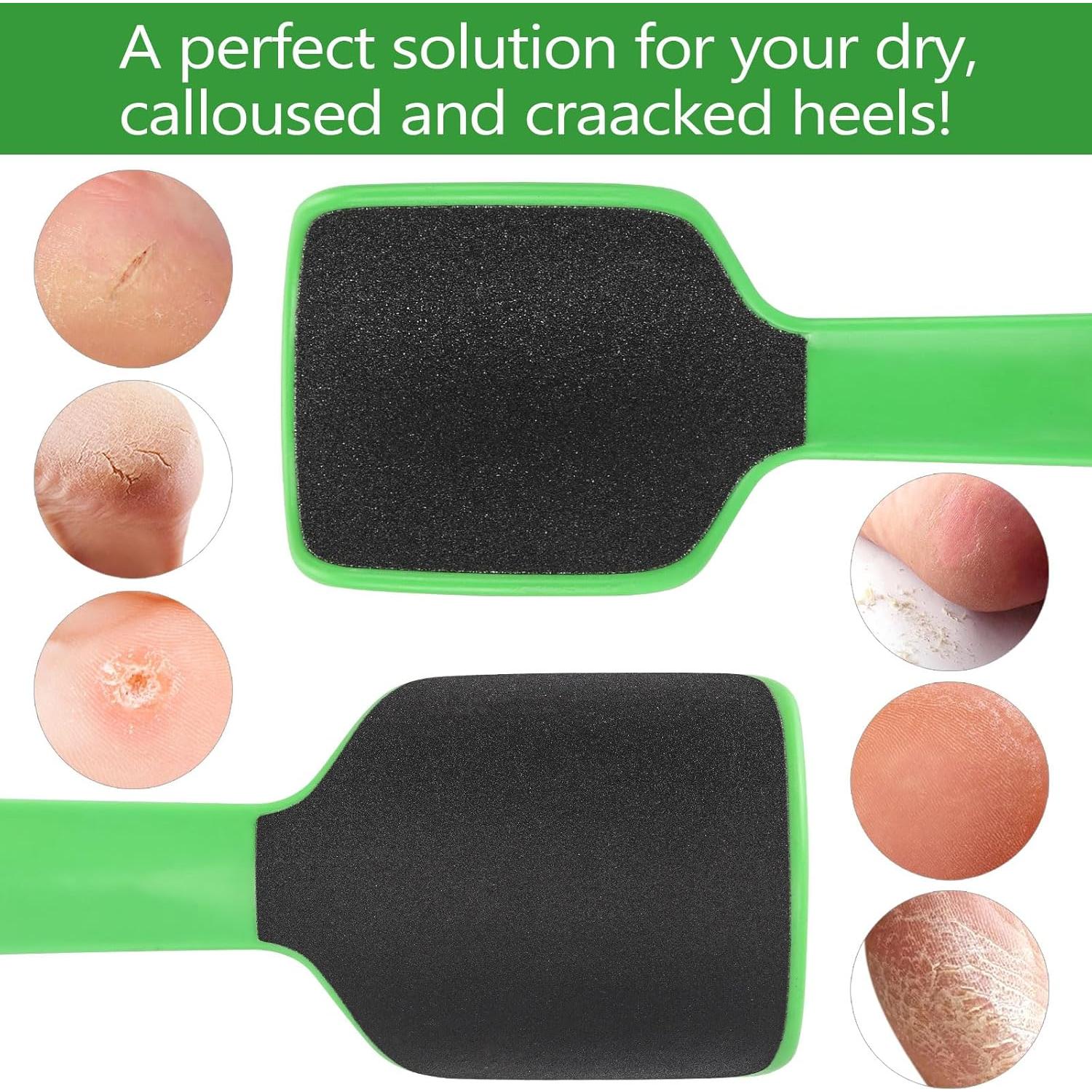 Lima Curvada para Pies BTYMS 2 Pcs Doble Cara Exfoliador