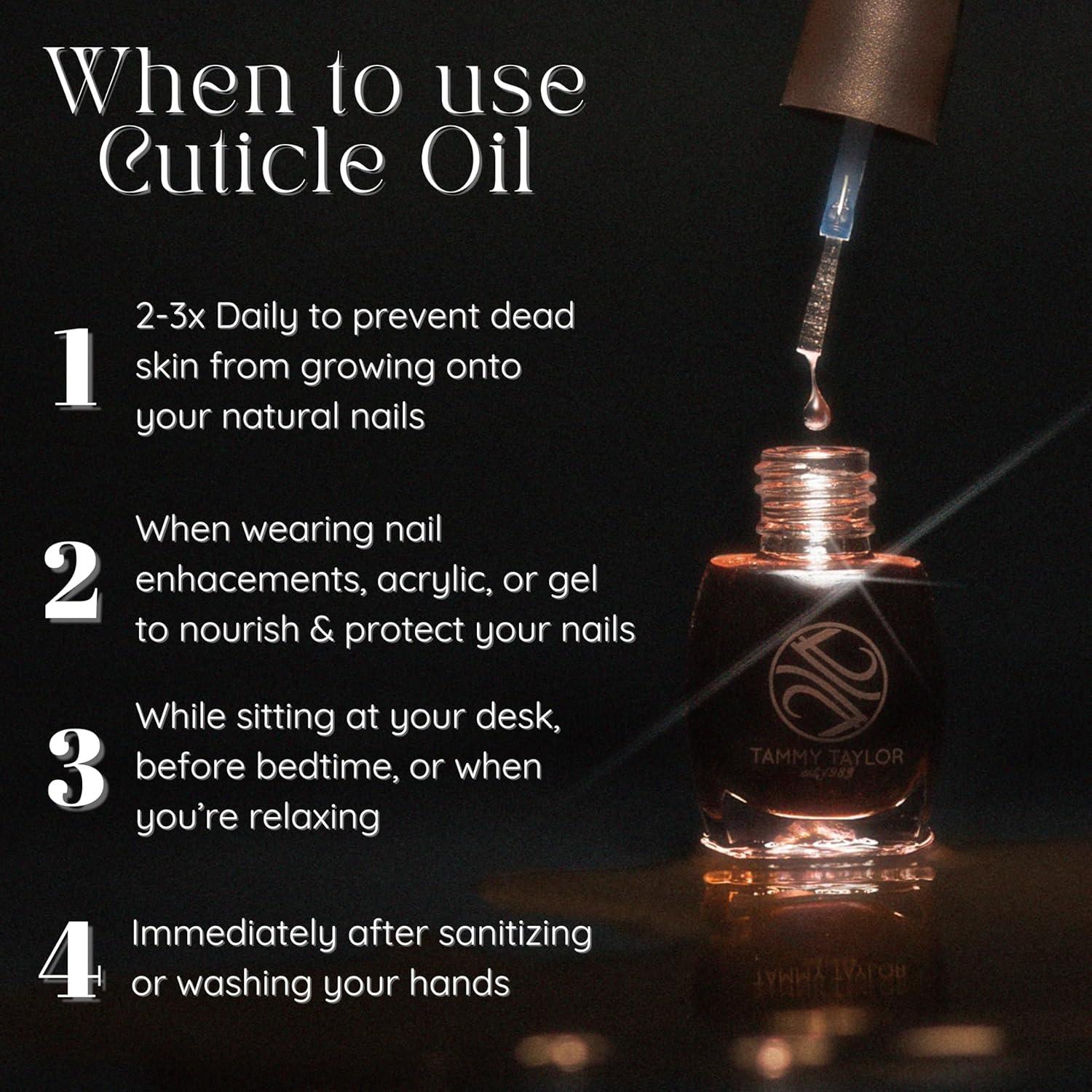 Aceite Hidratante para Cutículas Tammy Taylor 7.1g Durazno