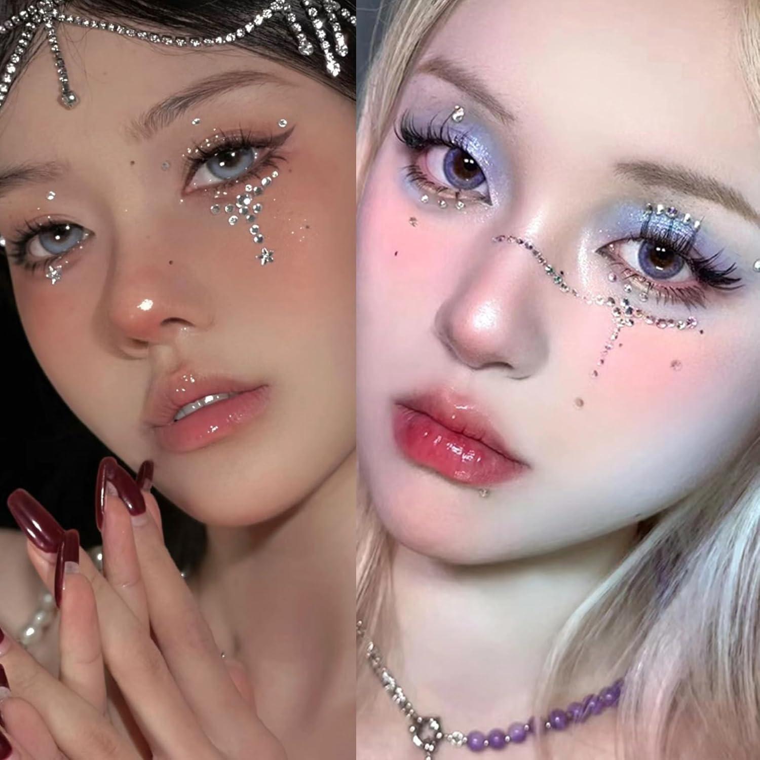 Falsos Piercings Adhesivos Longita - 450 Piezas para Nariz, Ceja y Labio