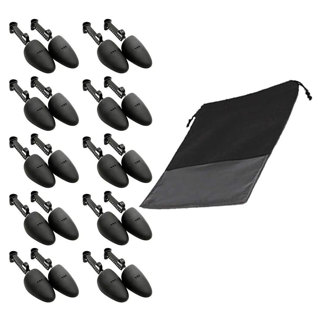 Árboles para Zapatos Ajustables WAJJ para Hombre - Negro