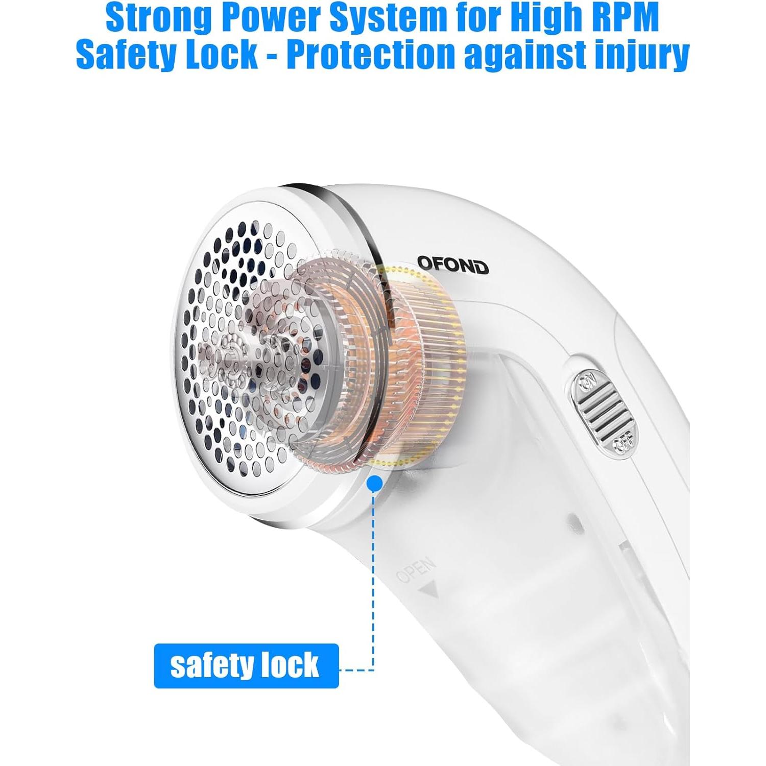 Quitapelusas Eléctrico OFOND YC202 Portátil 230g