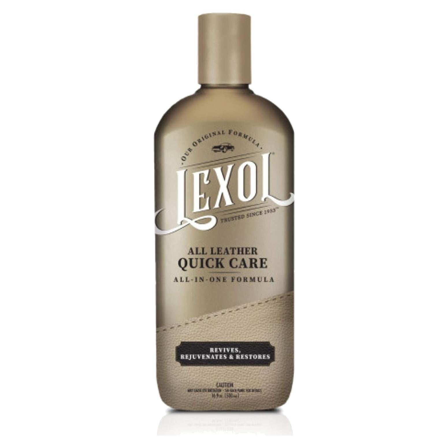 Limpiador y Acondicionador de Cuero Lexol 500 ml - Todo en Uno