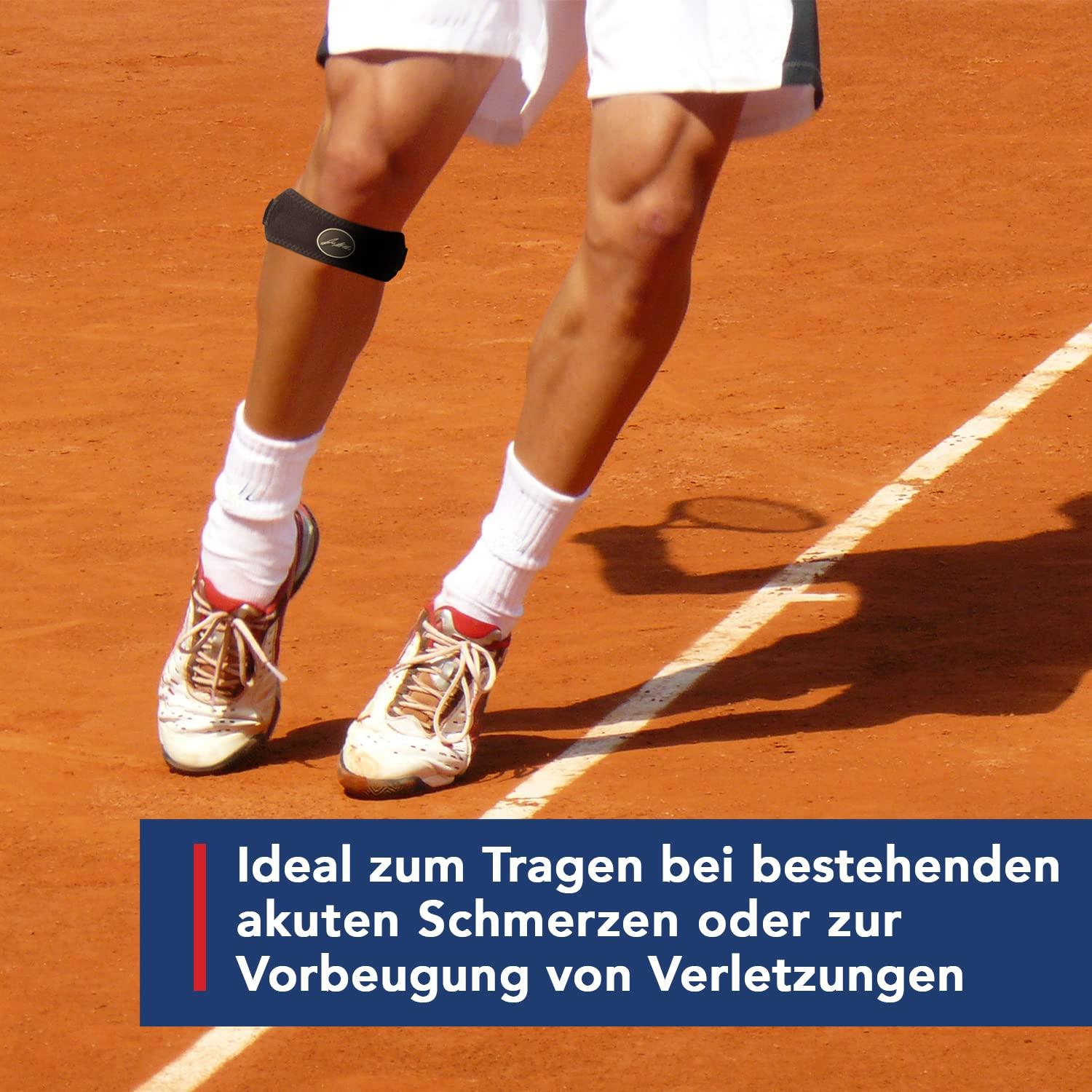 Correa de Tendón Patelar Dr. Arthritis - Soporte Rodilla Único Negro