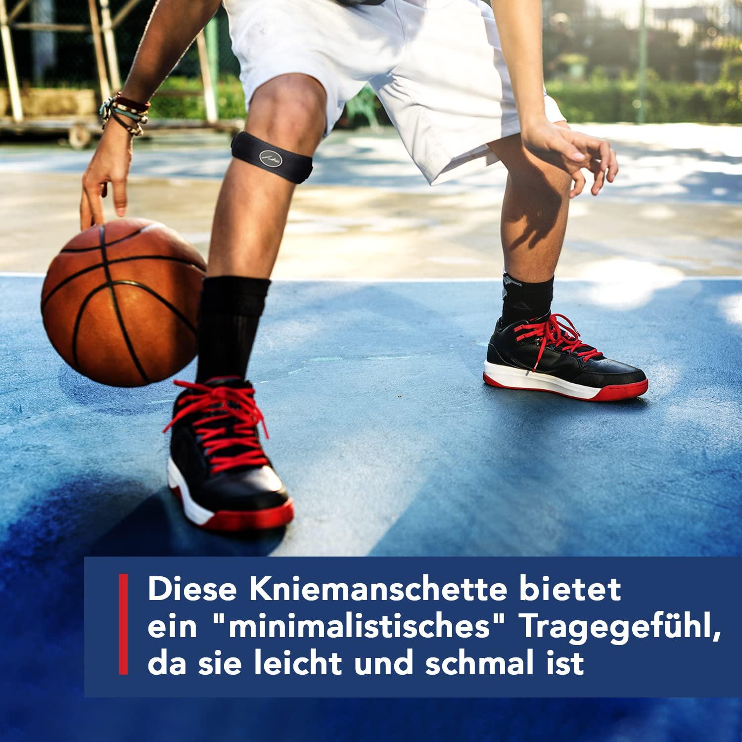 Correa de Tendón Patelar Dr. Arthritis - Soporte Rodilla Único Negro