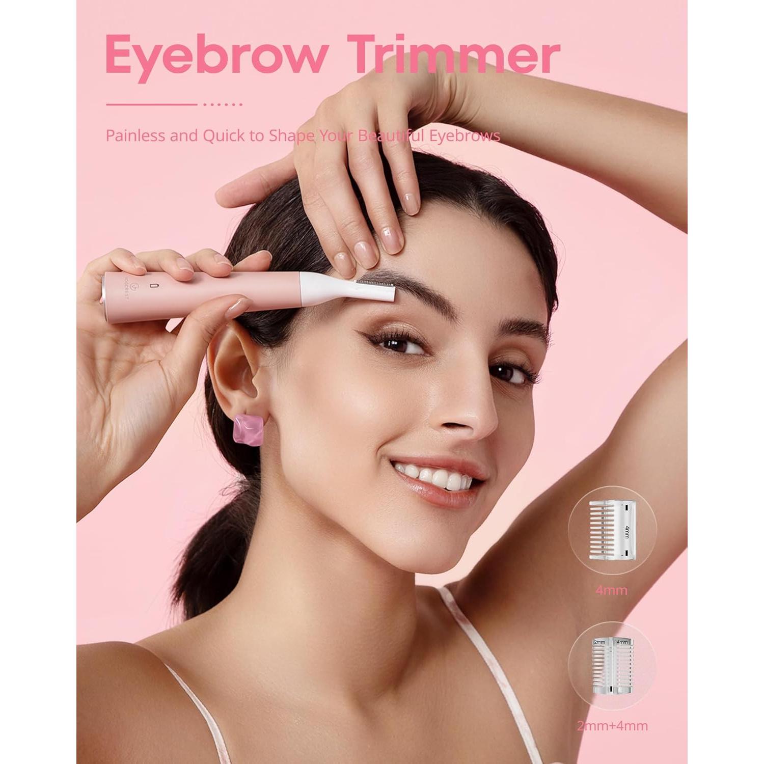 Recortador de Vello Nasal VG VOGCREST Rosa Recargable IPX7