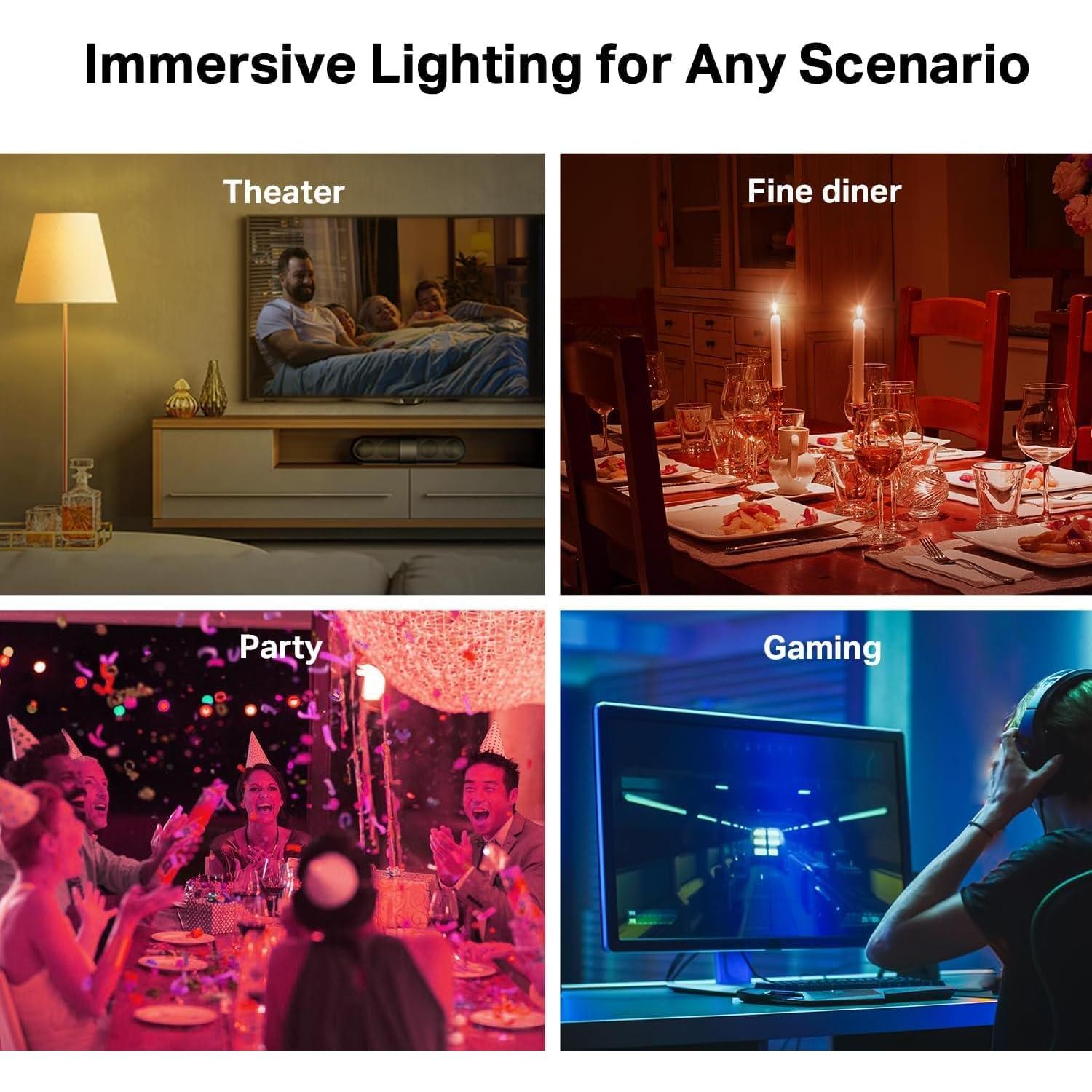 Bombillas Inteligentes TP-Link Tapo L530E, RGBW, 800LM, 2-Pack