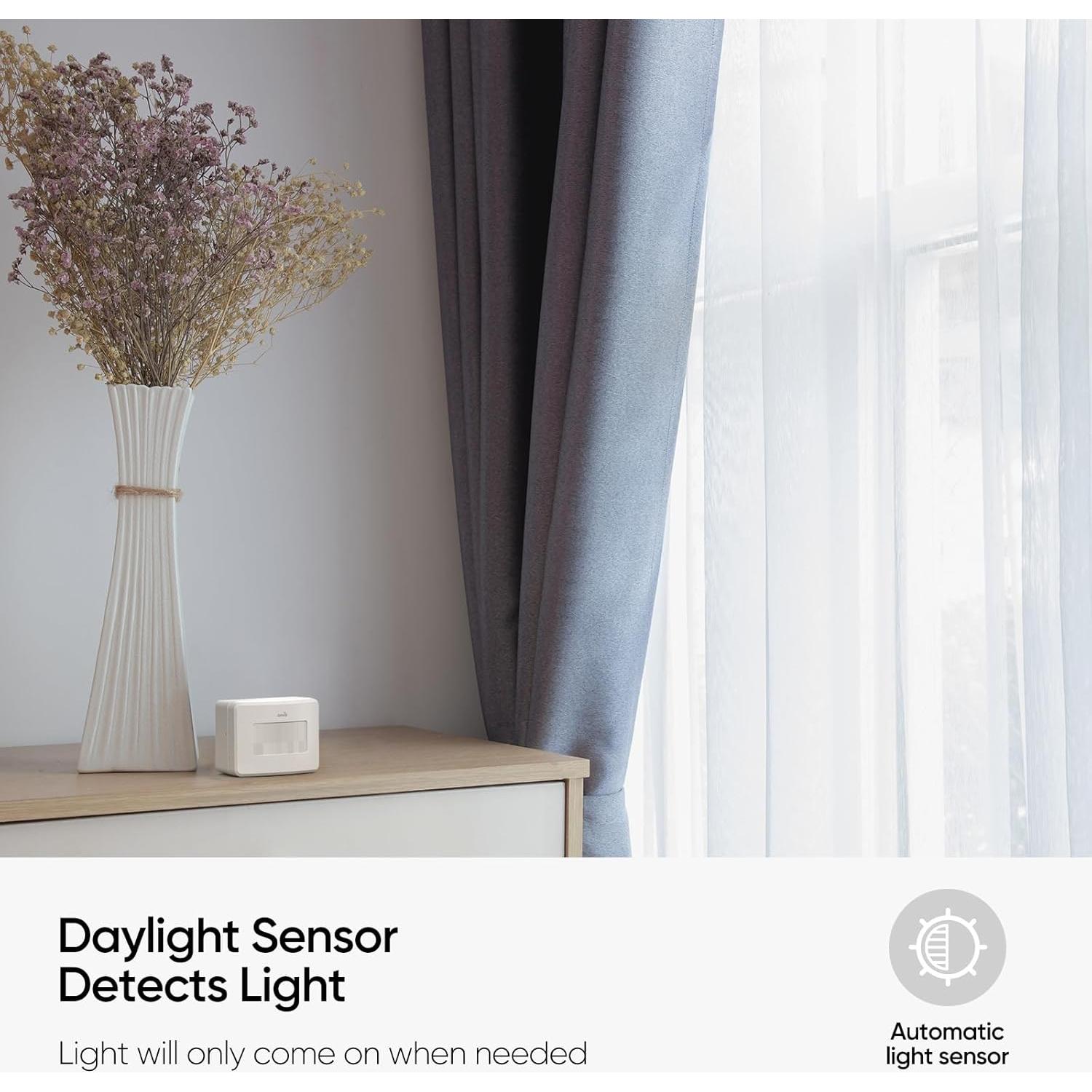 Sensor de Movimiento Inteligente ONVIS SMS2 con Higrómetro y Termómetro