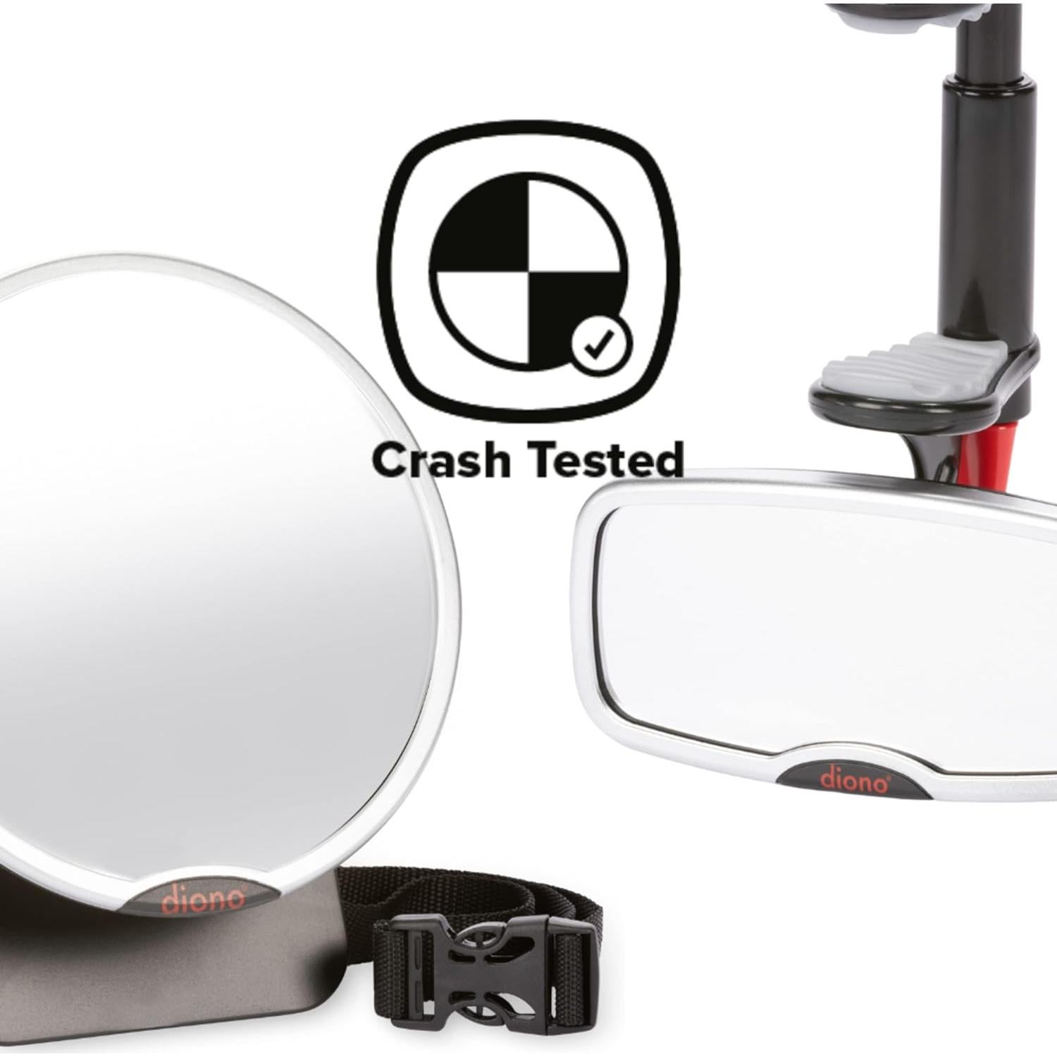 Espejos de Auto para Bebés Diono - Easy View y See Me Too