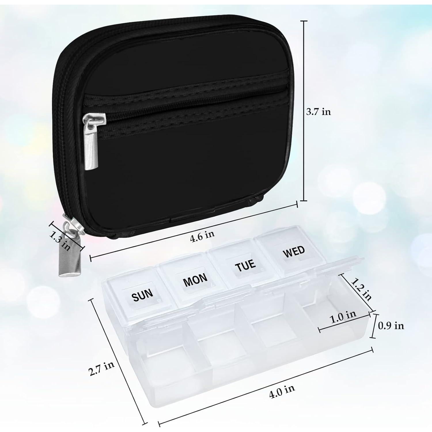 Organizador de Pastillas Semanal Serfeymi - 8 Compartimentos