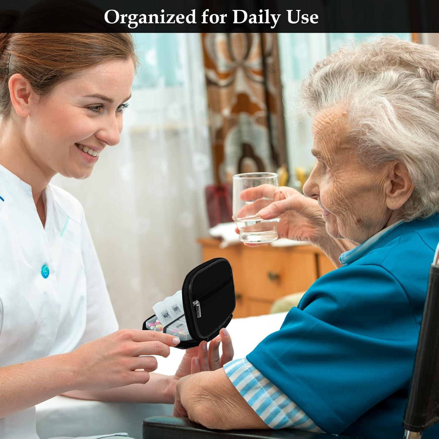 Organizador de Pastillas Semanal Serfeymi - 8 Compartimentos