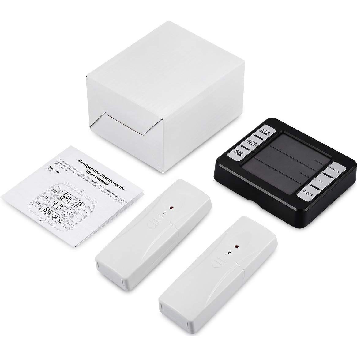 Termómetro Digital Inalámbrico KeeKit para Refrigerador y Congelador