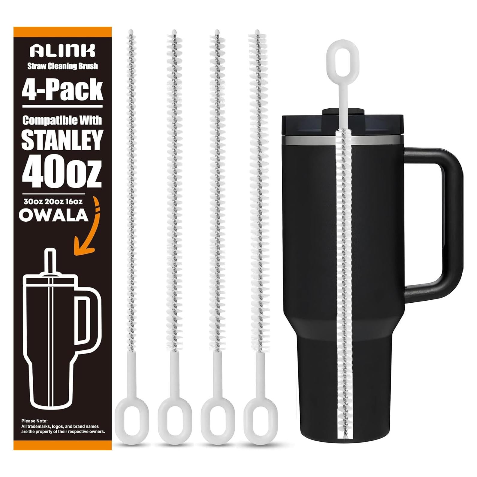 Limpiador de Cepillos para Pajitas ALINK, 4 Piezas, 10 cm