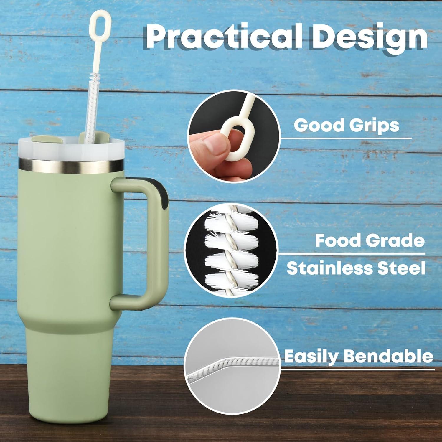 Limpiador de Cepillos para Pajitas ALINK, 4 Piezas, 10 cm