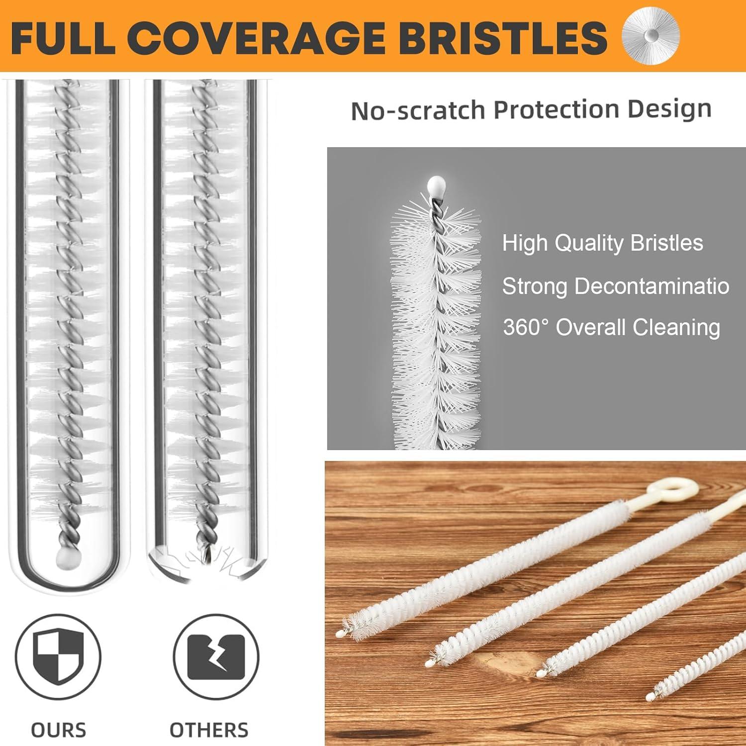 Limpiador de Cepillos para Pajitas ALINK, 4 Piezas, 10 cm