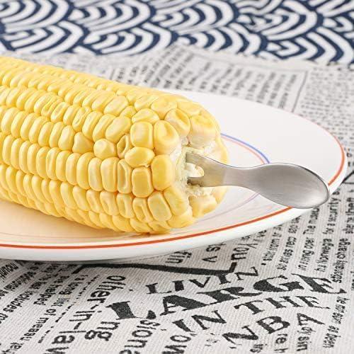 Juego de Sujetadores de Maíz CHWAIKA 21 Piezas Acero Inoxidable