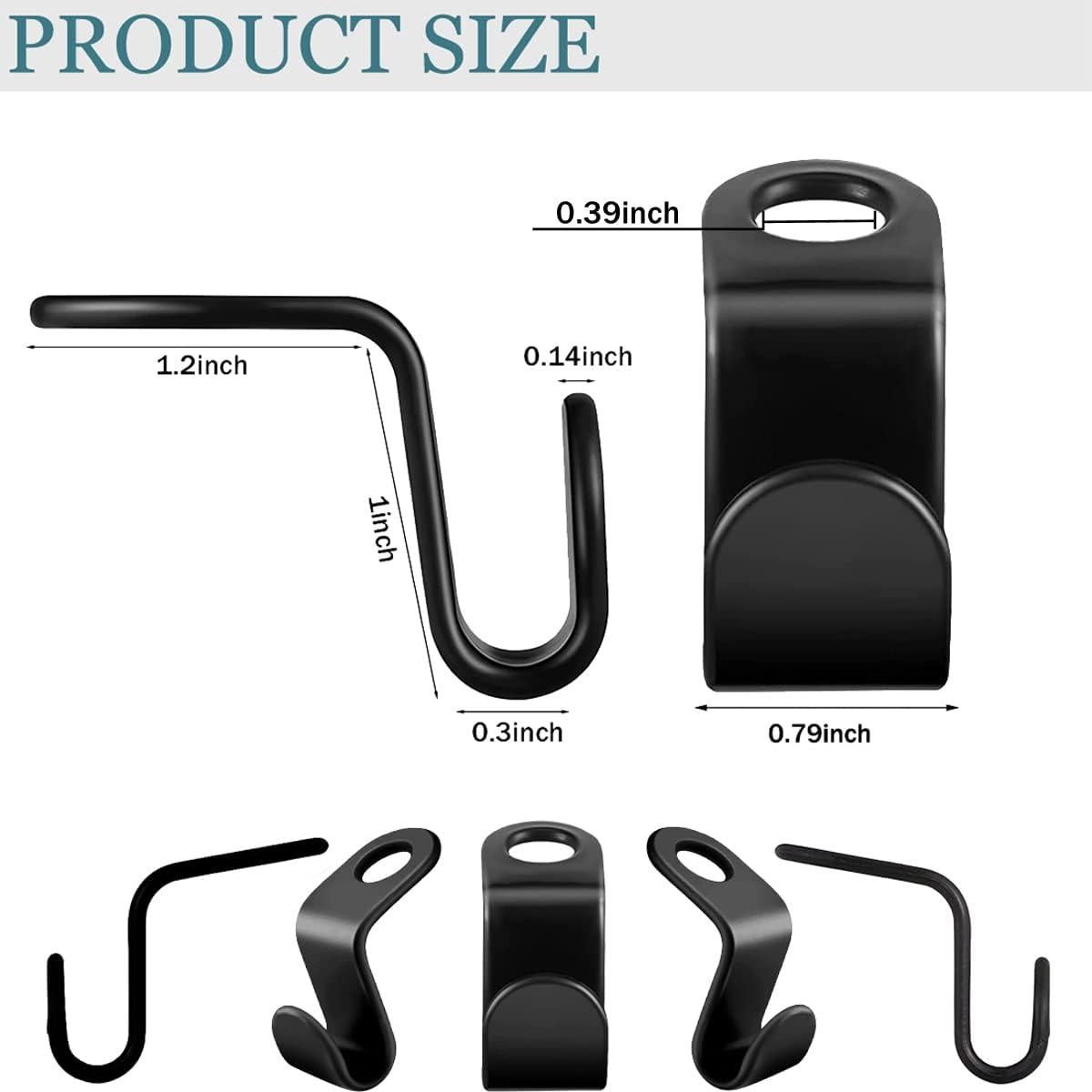 100 Ganchos Conectores para Perchas Moda y Estilo - Ahorra Espacio