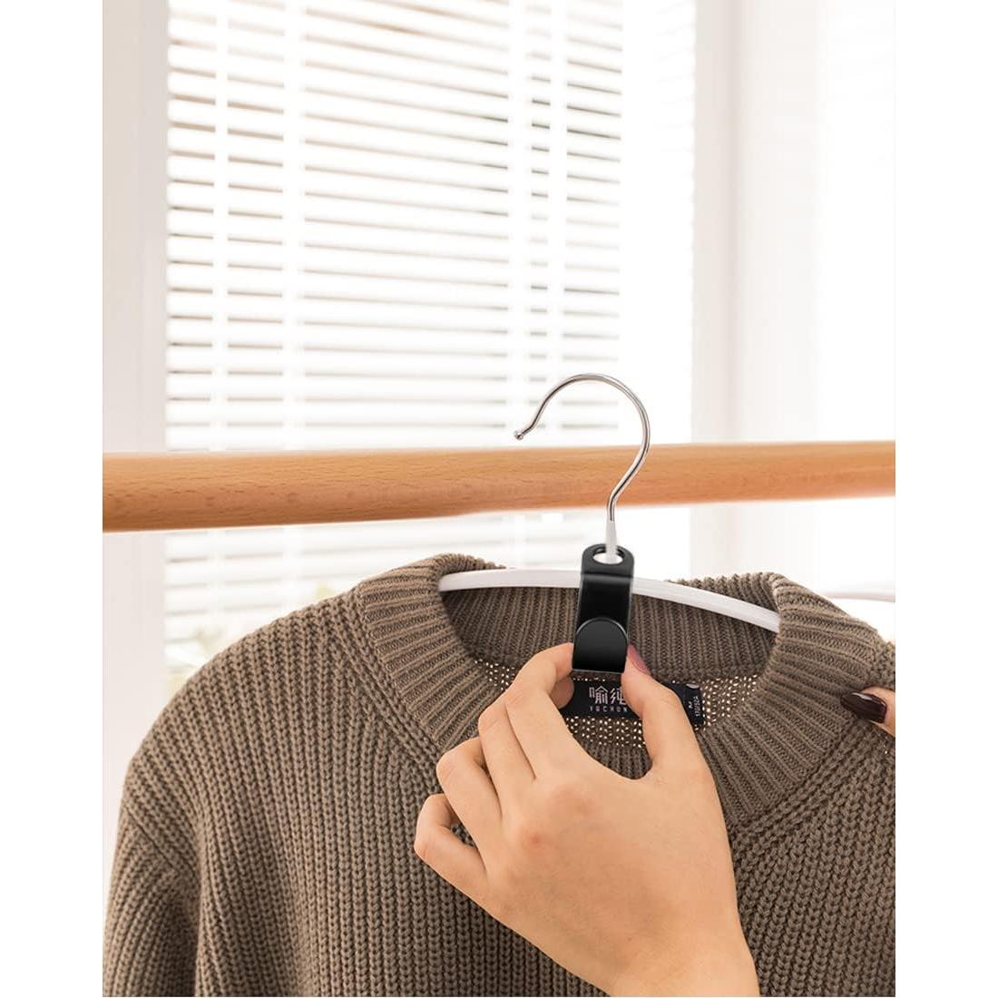 100 Ganchos Conectores para Perchas Moda y Estilo - Ahorra Espacio