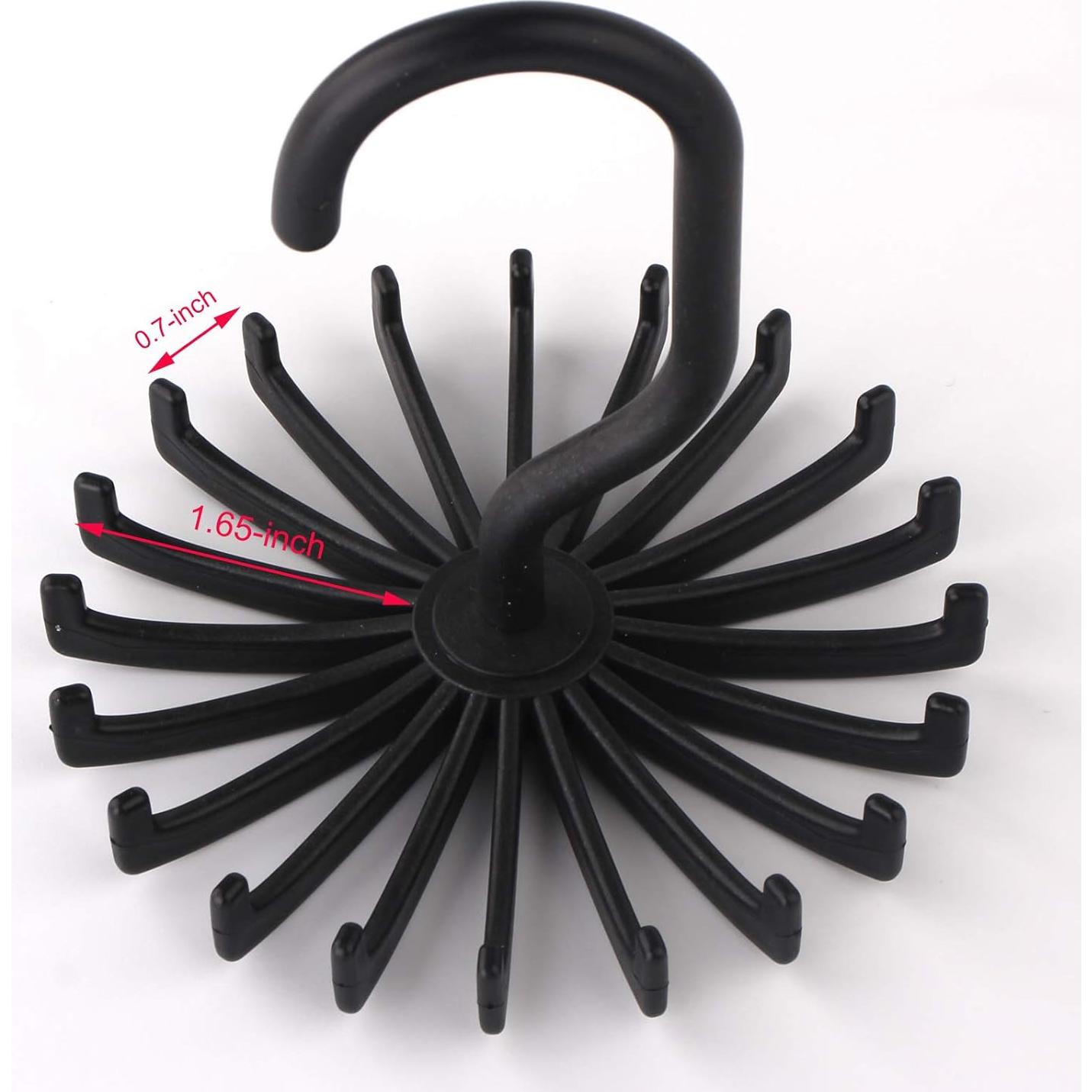 Organizador de Corbatas Z ZICOME, Paquete de 3, Antideslizante