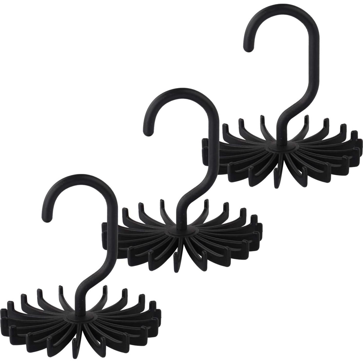 Organizador de Corbatas Z ZICOME, Paquete de 3, Antideslizante